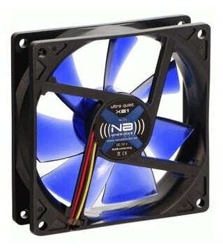 Вентилятор 92x92x25 NoiseBlocker BlackSilentFan ultra quiet XE-2 1800rpm