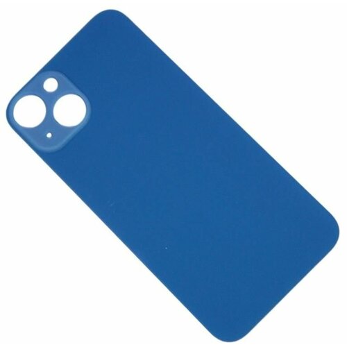 Задняя крышка для iPhone 13 (широкий вырез под камеру) <синий> задняя крышка для iphone 13 синий стекло широкий вырез под камеру логотип