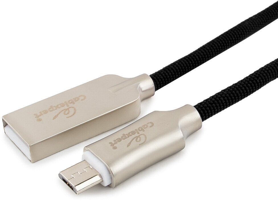 Micro USB кабель Cablexpert CC-P-mUSB02Bk-0.5M