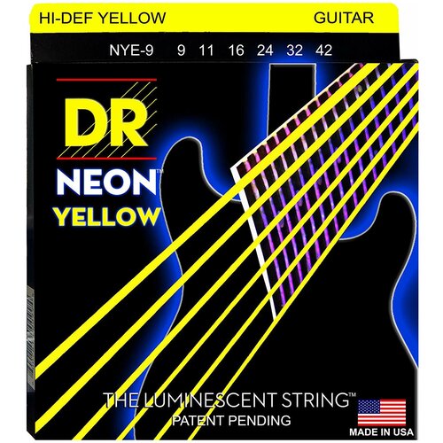 Струны для электрогитары DR String NYE-9 струны для электрогитары dr string nye 9 46