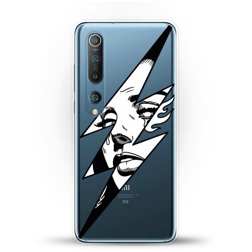 фото Силиконовый чехол молния на xiaomi mi 10 andy & paul
