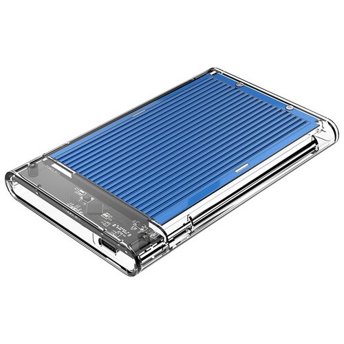 box для жесткого диска салазка для hdd orico 2 5 usb3 1 gen1 type c hard drive enclosure blue Контейнер для HDD/SSD Orico 2179C3 синий