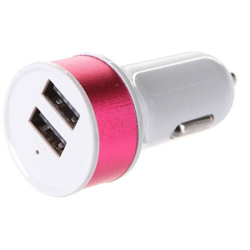 фото Зарядное устройство media gadget cps-110uc 2xusb 2.1a/1a pink mgcps110ucpk mediagadget