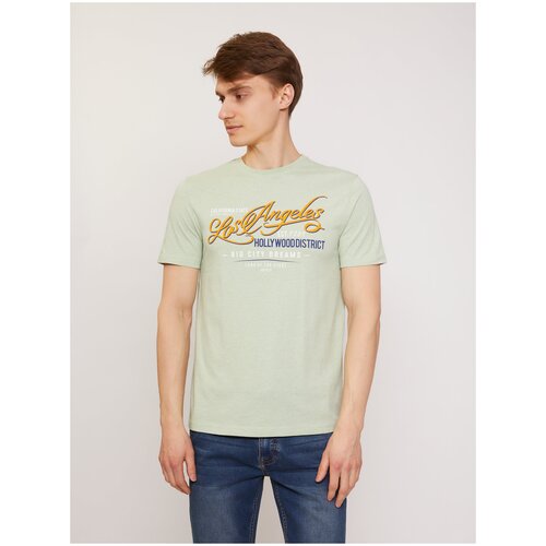 фото Футболка zolla 011253273173 размер s, мятный