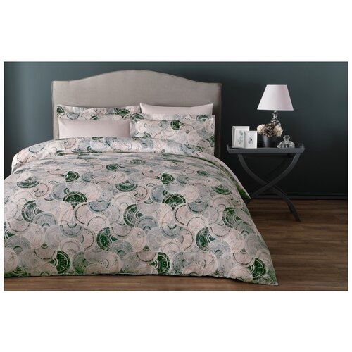 фото Комплект постельного белья tivolyo home shelly deluxe (евро)