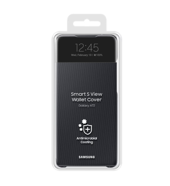 Чехол Samsung Smart S View Wallet Cover A72 Black