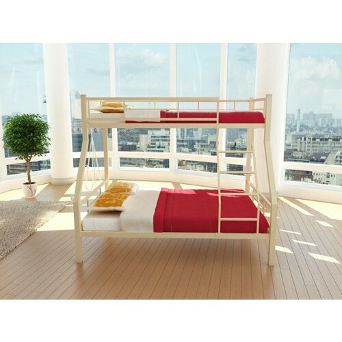 Металлическая двухъярусная кровать ЮКА Мебель Гранада 1 90/120 на 190 ЮКА Мебель