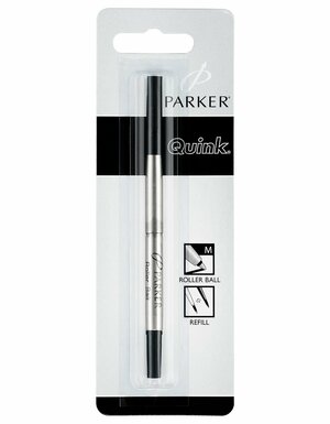Стержень для ручки PARKER роллер в блистере черный толщина M