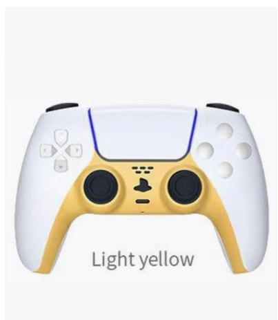 Декоративная накладка DOBE для геймпада Playstation DualSense 5, светло-желтый, TP5-0542Light_yellow
