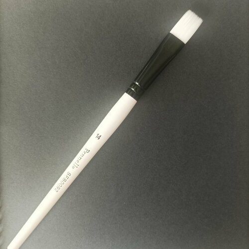 Кисть синтетика жесткая Pennelo плоская N 14 короткая ручка