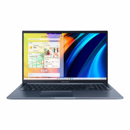 Ноутбук Asus Vivobook 15 F1502ZA-WH74 (Core i7 1255U/15.6 1920x1080/Touch/40Gb/2048Gb SSD/Intel Iris Xe Graphics/Win 11 Pro) Quit Blue