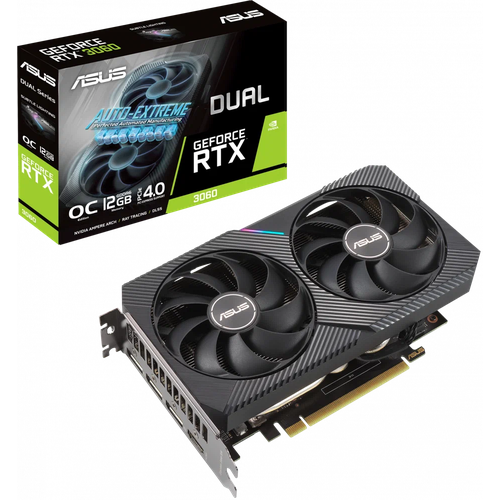 Видеокарта ASUS GeForce RTX 3060 DUAL 12G 4500000₽