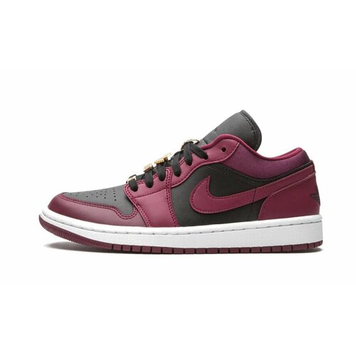 фото Кроссовки nike air jordan 1 low, размер 5 us, бордовый