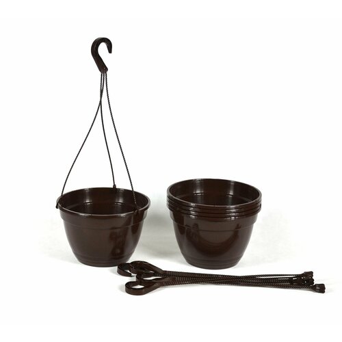 Горшок подвесной Петуния 3,7л шоколад / 5 шт