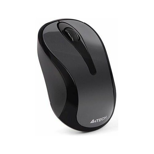 Мышь A4TECH G3-280NS оптическая беспроводная USB серый и черный 148700₽
