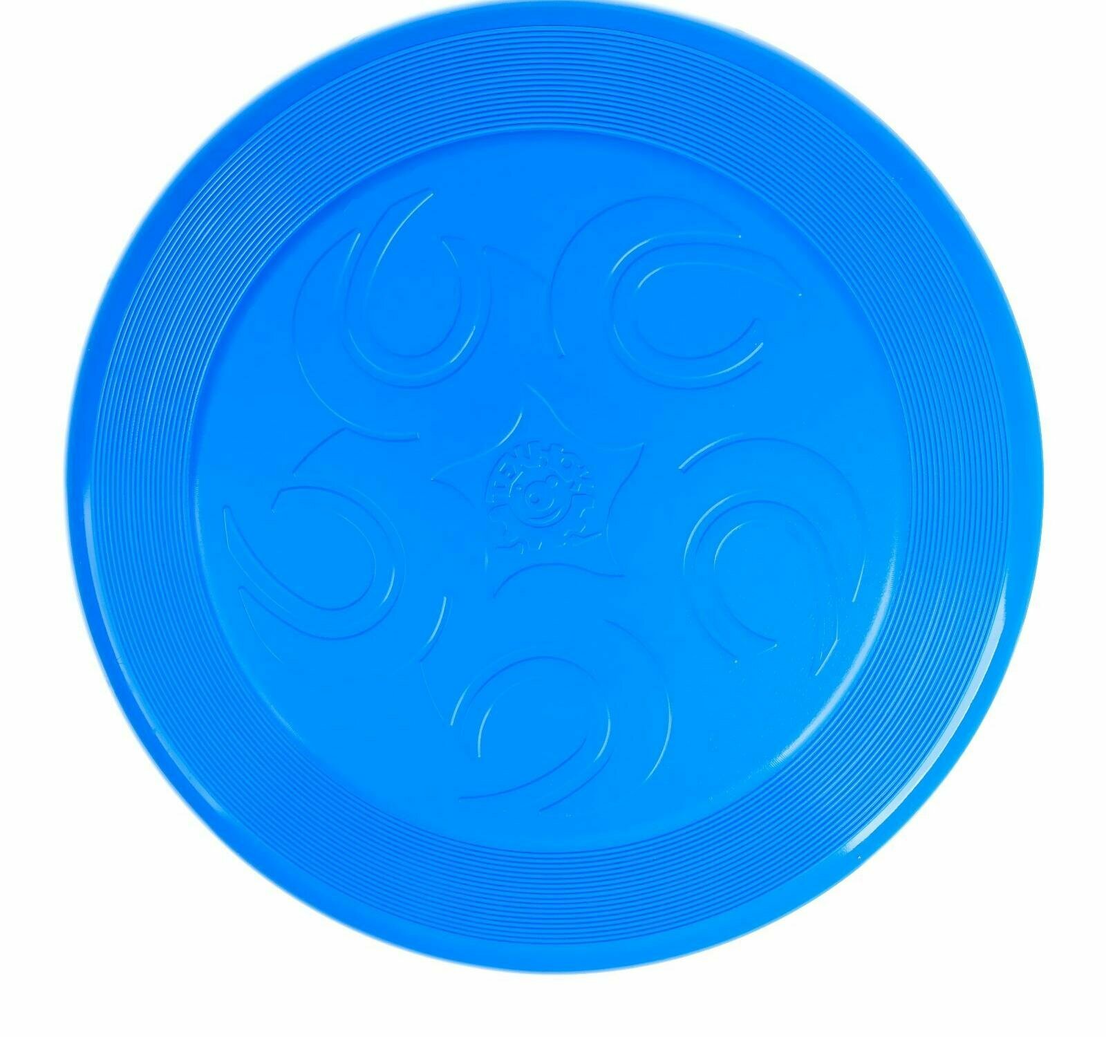 Летающая тарелка, 23 * 23 * 2,7 см, цвет голубой + мел в подарок