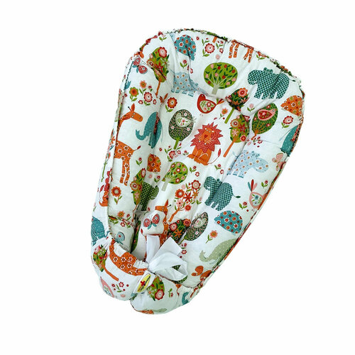 Подушка-Позиционер Гнездышко для сна 65*97 рост 35 см перкаль 