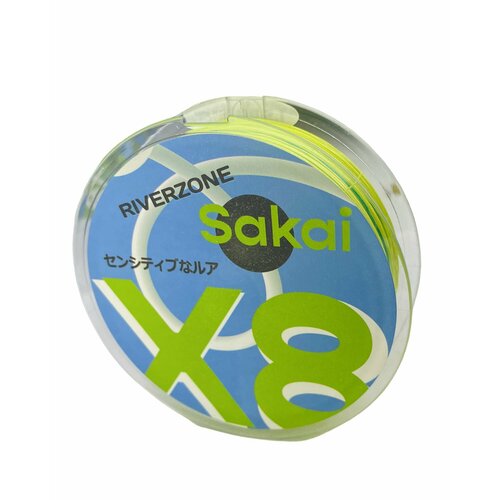 Шнур Riverzone Sakai X8 PE 1.5 150м Green