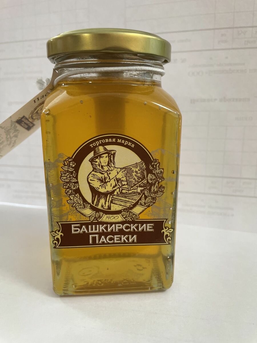 Мед башкирский натуральный 2024 года 400 гр