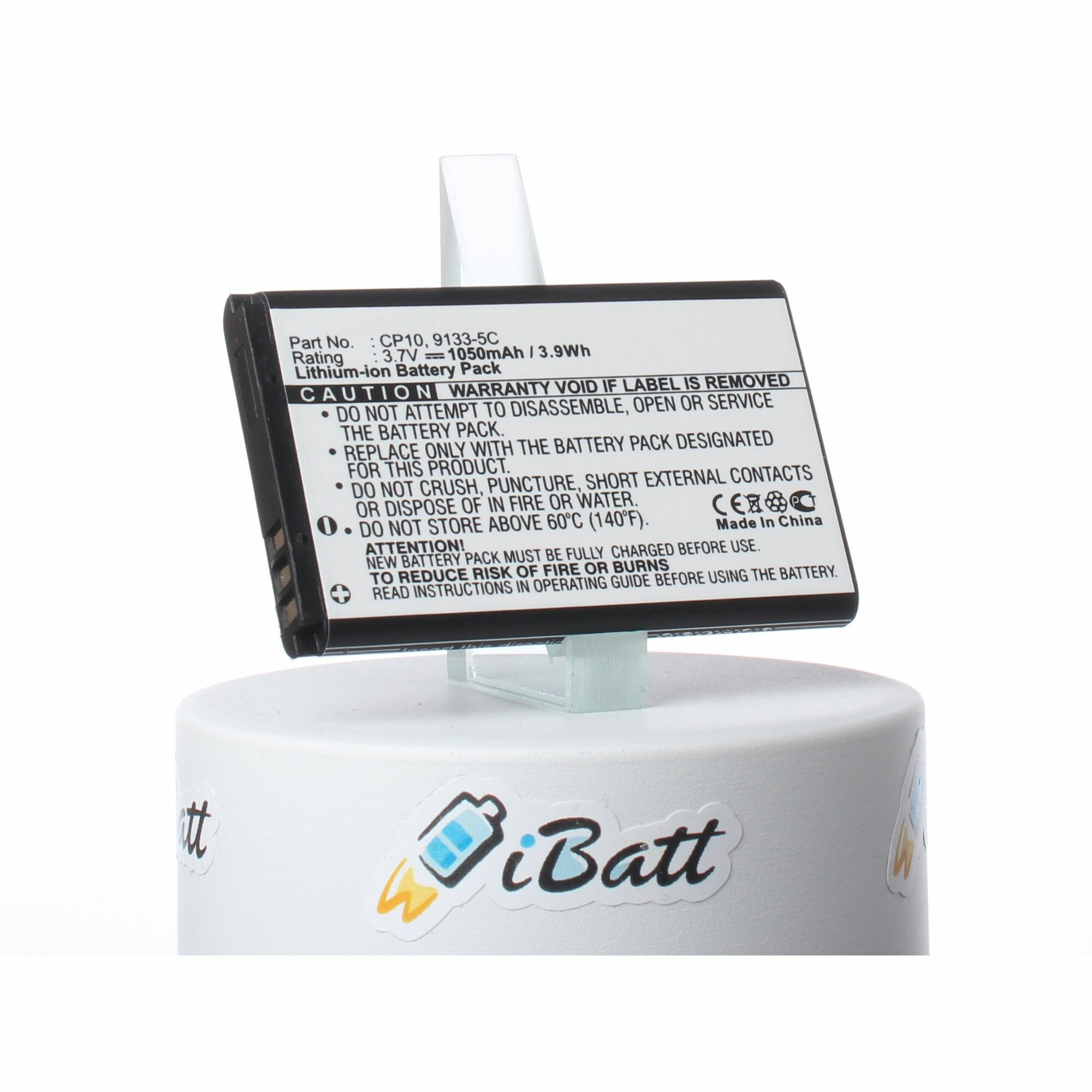 Аккумуляторная батарея iBatt 1050mAh для телефонов, смартфонов Fly