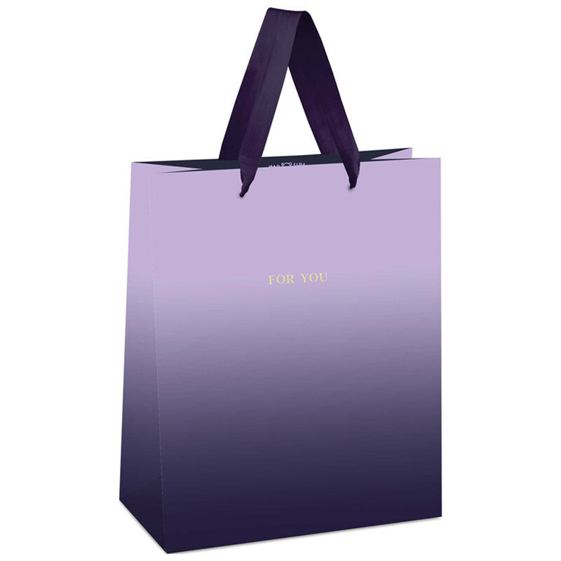 Пакет подарочный Purple gradient Meshu - фото №1