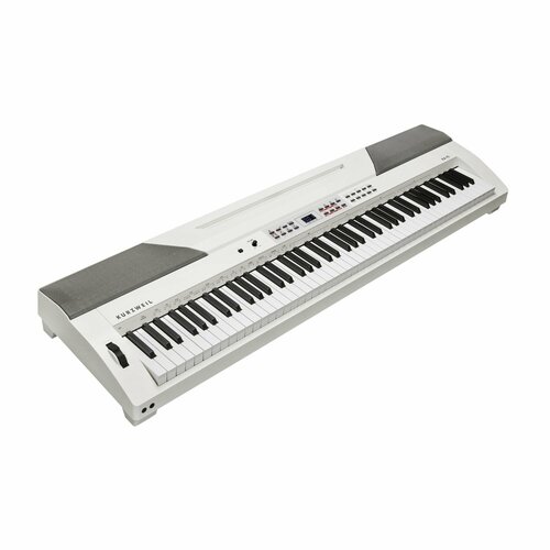 KURZWEIL KA70 WH - цифр. пианино, 88 полувзвешанных клавиш, полифония 128, цвет белый пюпитр для цифрового сценического пианино kurzweil kmr2