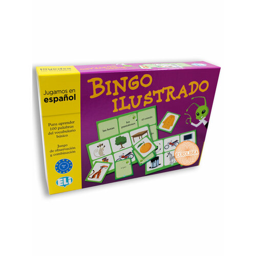 BINGO ILUSTRADO (A1-A2) / Обучающая игра на испанском 