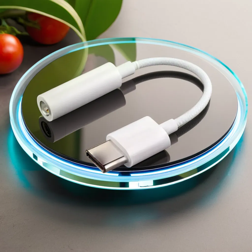 Переходник адаптер mini Jack 3.5 мм - USB Type C, Bluetooth