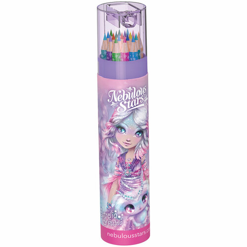 Серия Estrelia Цветные карандаши в тубусе 18 цветов Nebulous Stars 11436-2_NSDA 931₽