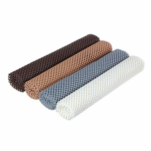 VETTA Мат антискользящий декоративный универсальный ПВХ Стандарт 30х100см 4 цвета 6 штук 1337₽