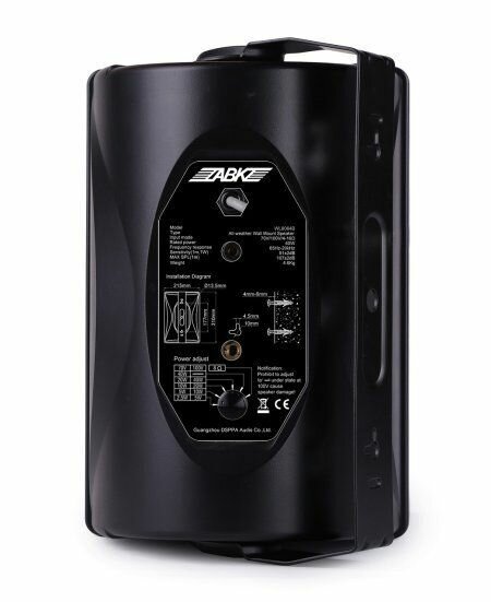 ABK WL-8064W громкоговоритель настенный, цвет белый - фото №6