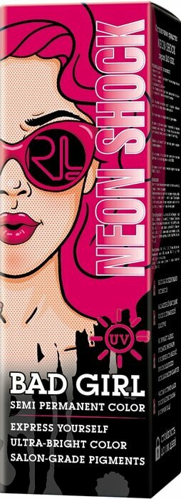 Пигмент для волос Bad Girl оттеночный Neon Shock Неоновый розовый 150мл