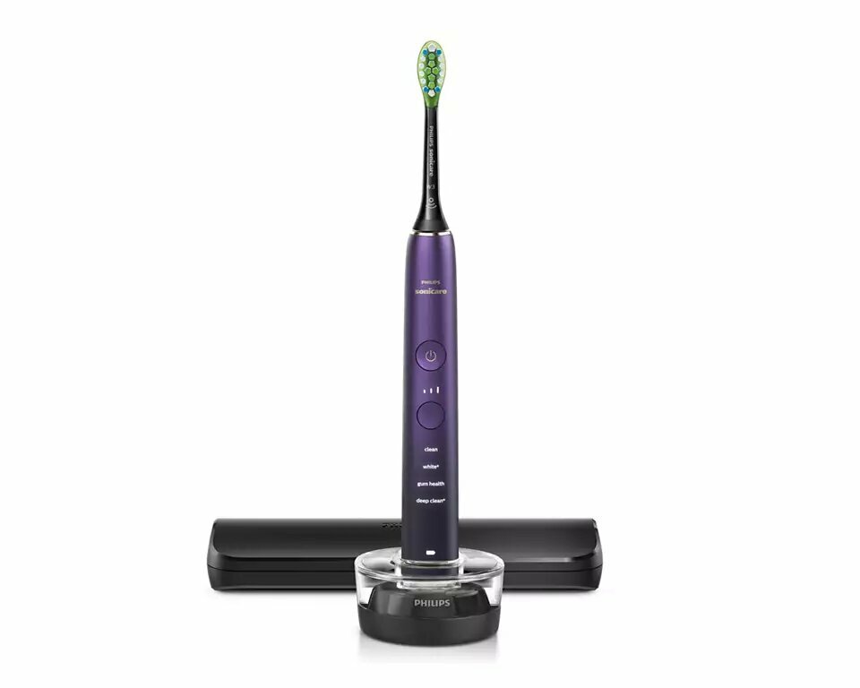 Звуковая зубная щетка Philips Sonicare DiamondClean 9000 HX9911/69, аметистовый градиент