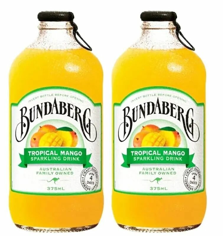 Лимонад Bundaberg "Тропический манго" (375 мл х 2шт)