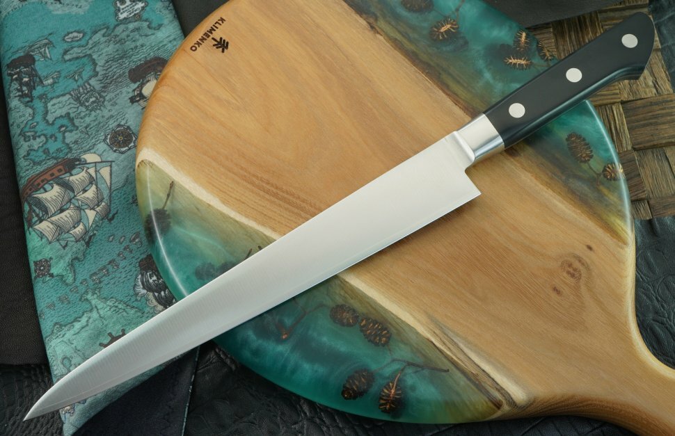 Японский кухонный нож Tojiro Western Слайсер F-805 240 мм
