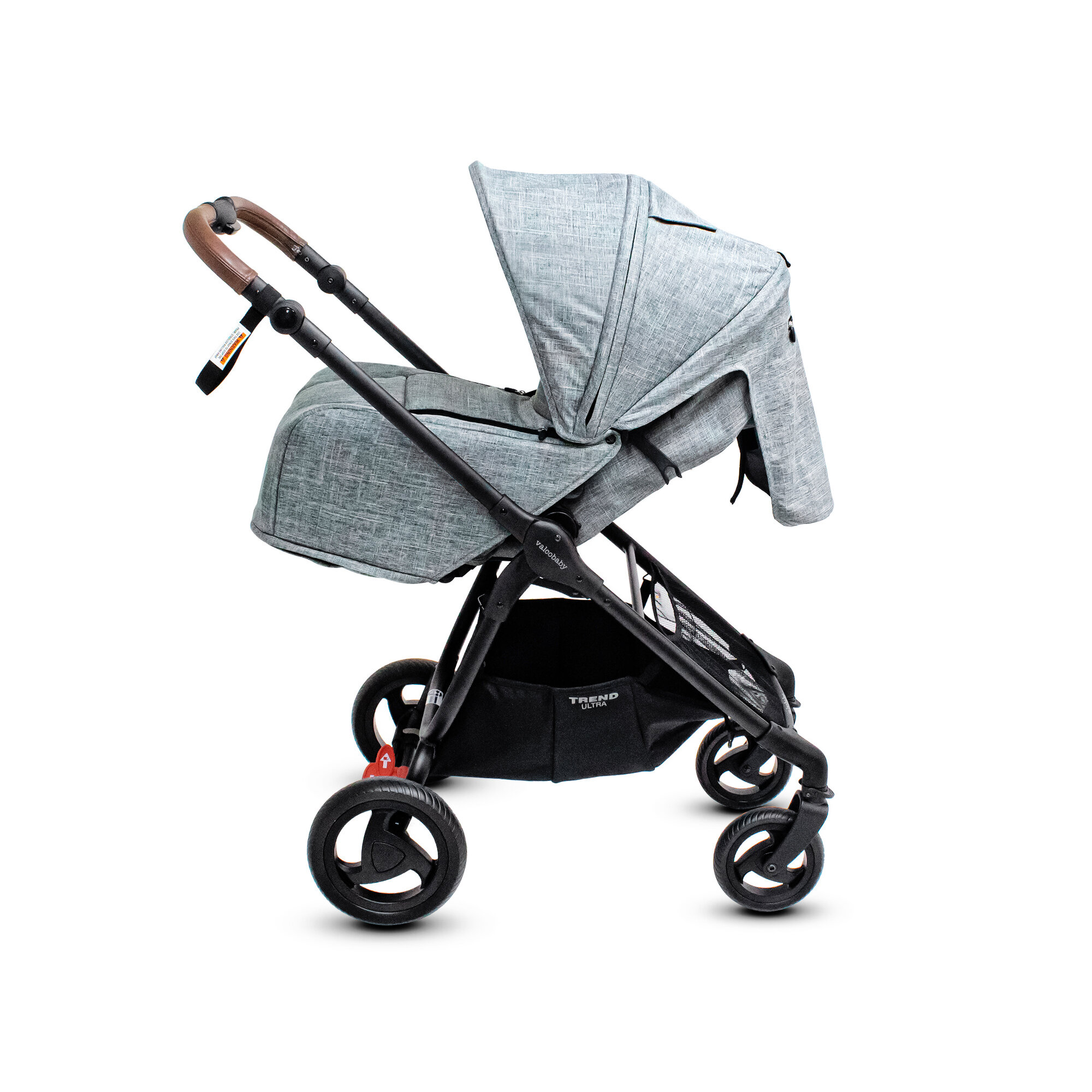 Обзор: Прогулочная коляска Valco Baby Snap 4 Ultra Trend, цвет Grey Marle (Серый), артикул производителя 9900