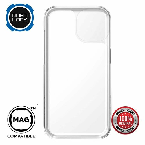 Прозрачное защитное пончо Quad Lock для Apple iPhone 15Pro Max
