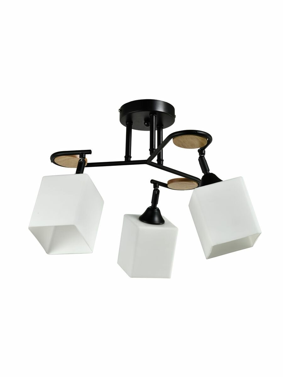 Люстра Powerlight Albert 3 E27 площадь освещения 12м² 3 лампы