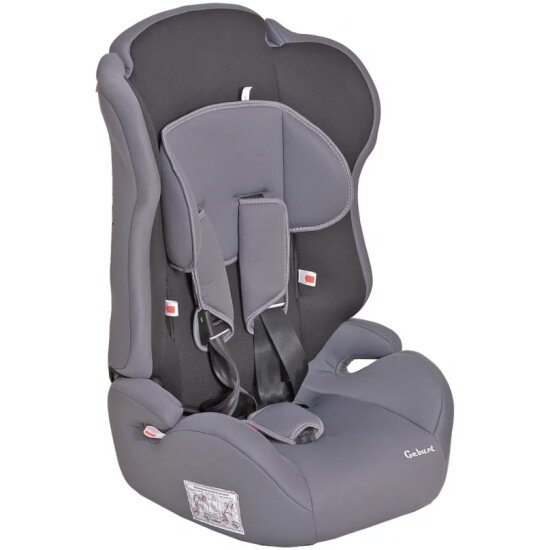 фото Автокресло Geburt BR 513 серый-черный 9-36кг