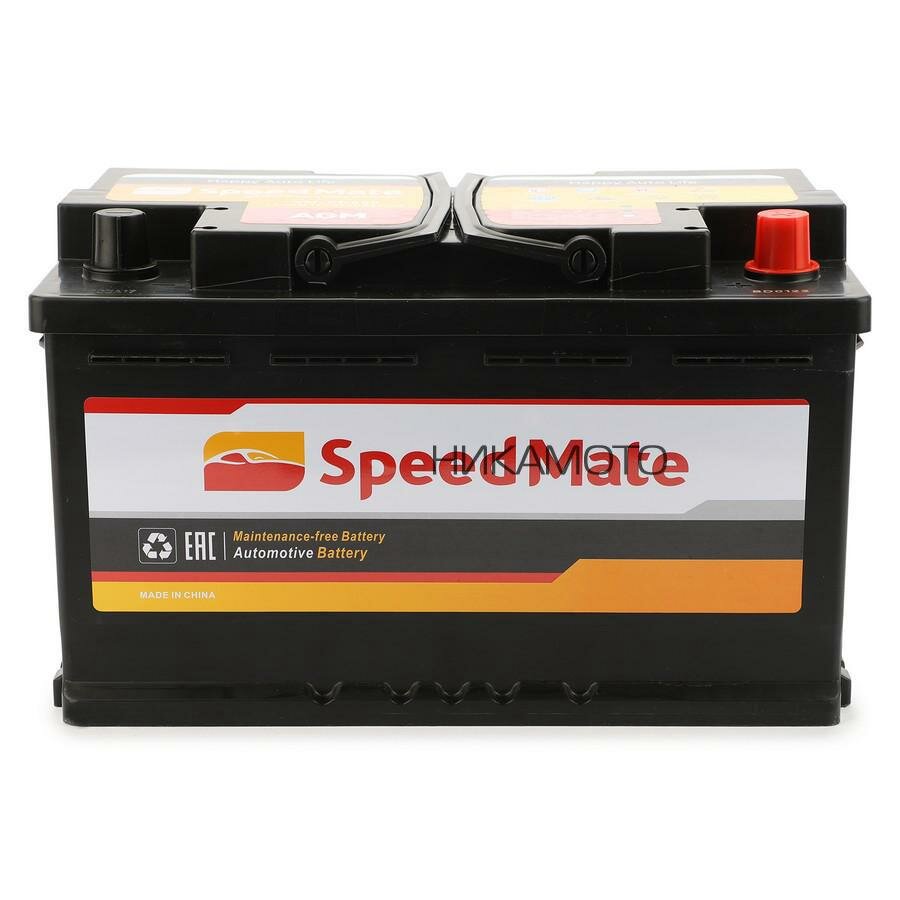 SPEEDMATE SM-EK800 АКБ SPEEDMATE AGM 12V 80Ah 800A 315x175x190 /-+/