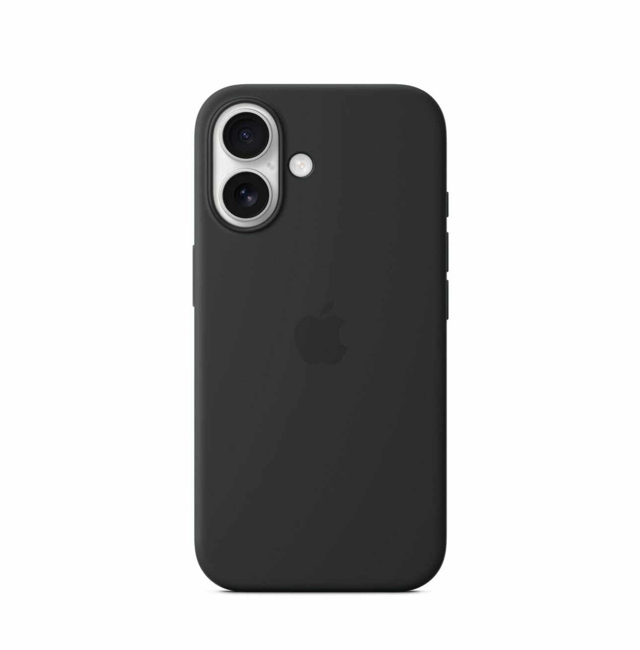 Чехол силиконовый с MagSafe Silicon Case for iPhone 16 Black / черный