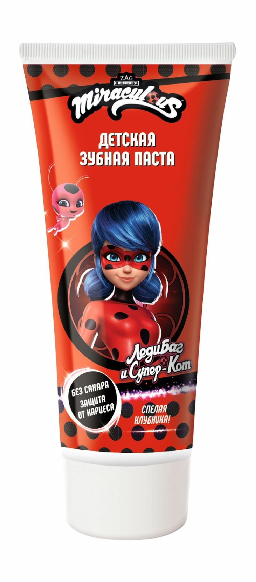 MIRACULOUS Зубная паста детская "Леди Баг", 60 г