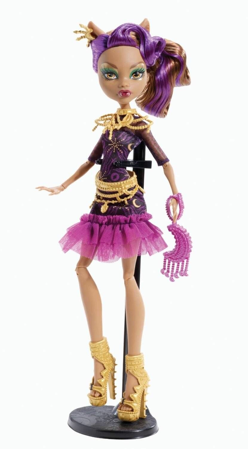 Кукла Monster High Клодин Вульф Страх, Камера, Мотор! Черная дорожка (Black Carpet)