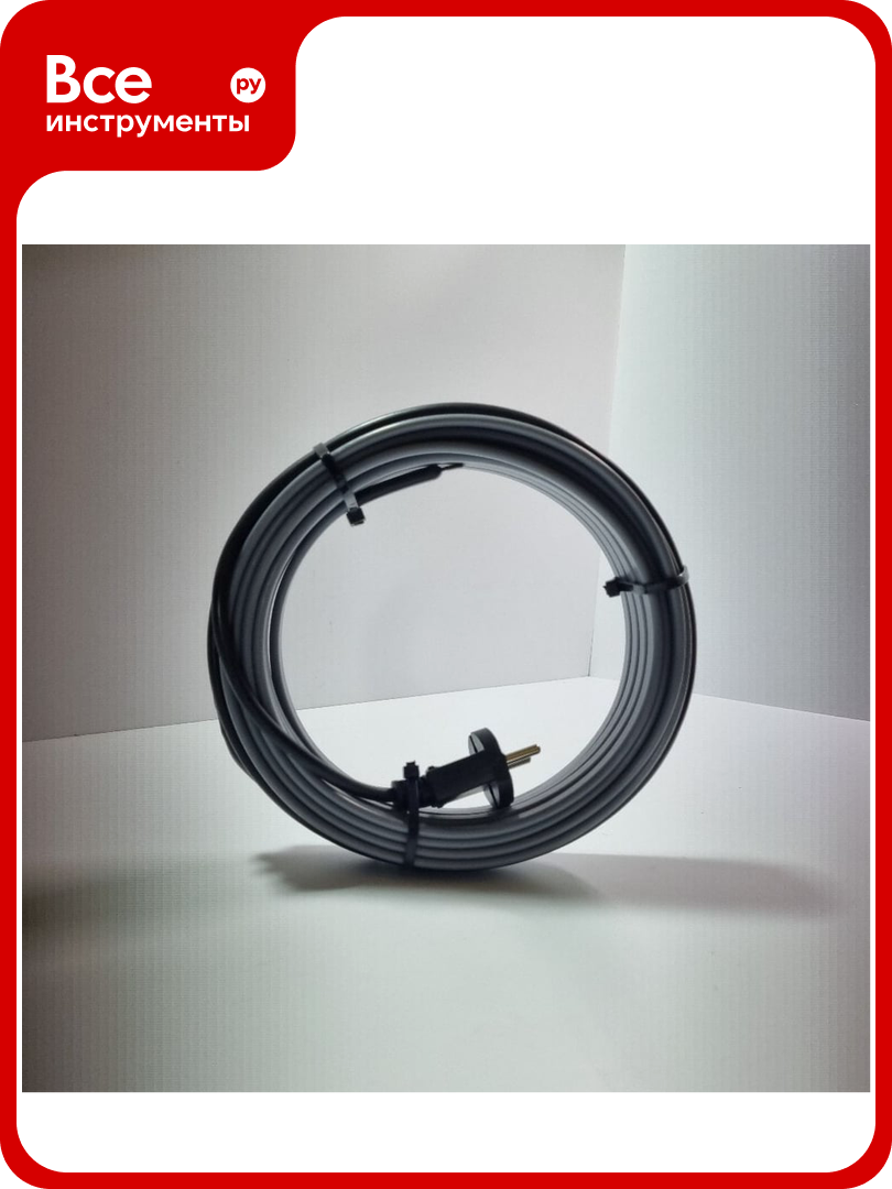 Комплект нагревательного саморегулирующегося кабеля Грейка SRL16-2 3 м 4031603