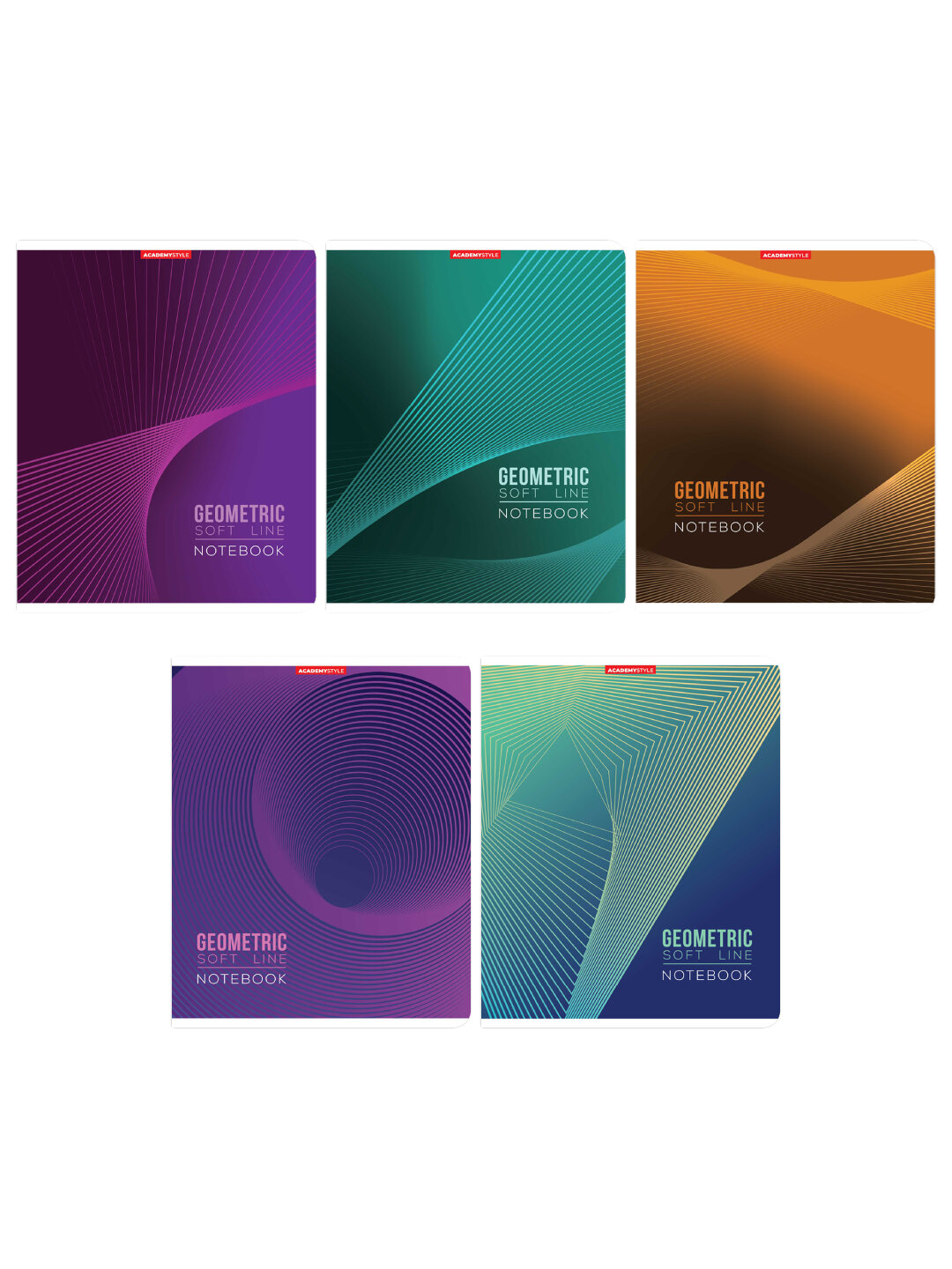 Тетрадь, 48 листов, А5, клетка, 5 шт