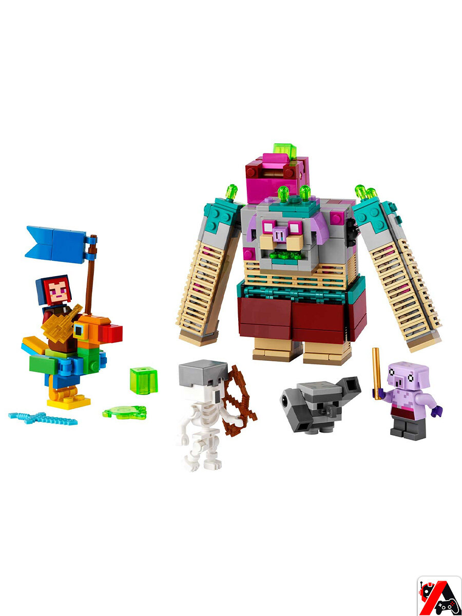 Конструктор Майнкрафт Схватка с Пожирателем — фото 1
