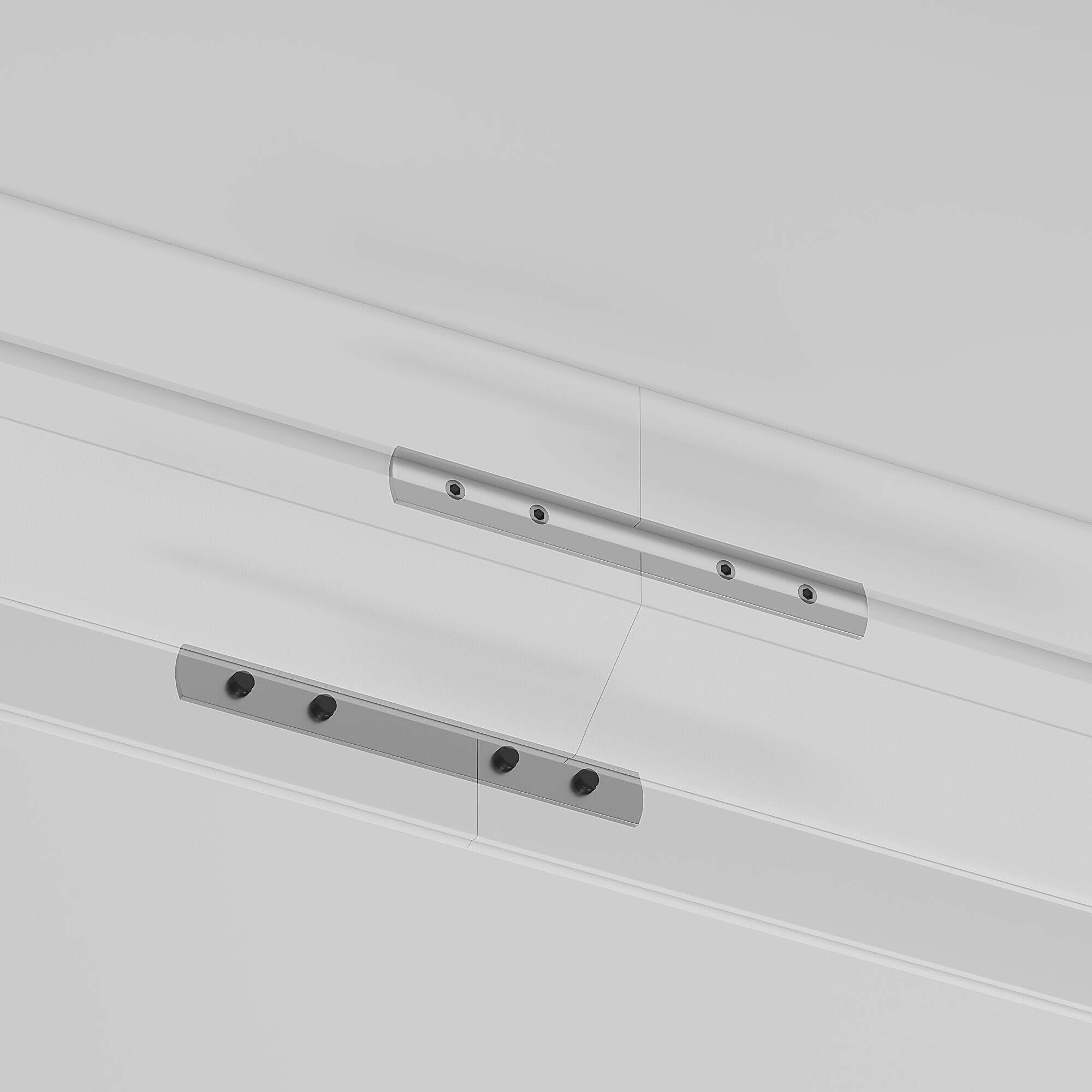 Коннектор для шинопровода Elektrostandard Slim Magnetic Slim Magnetic Соединительная планка для шинопровода в натяжной потолок 85204/00 (1шт) 85222/00