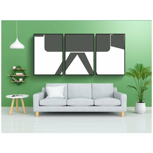 фото Набор модулных постеров для интерьера "камера, развлекательная программа, фильм" 60x90 см. в тубусе, без рамки lotsprints