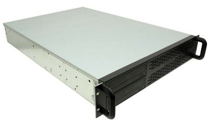 Procase Корпус B206L-B-0 Корпус 2U Rack server case, черный, без блока питания, глубина 660мм, MB 12"x13"