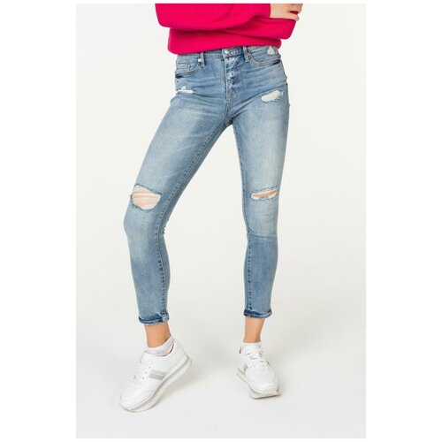 Укороченные джинсы-скинни Juicy Couture JWFWB101087/459 Синий 25
